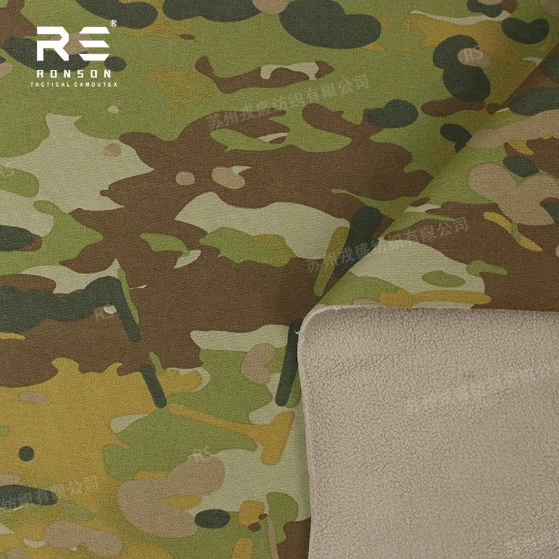 AMC Softshell camuflaje nailon taslan polar laminada cortaviento - imagen 5
