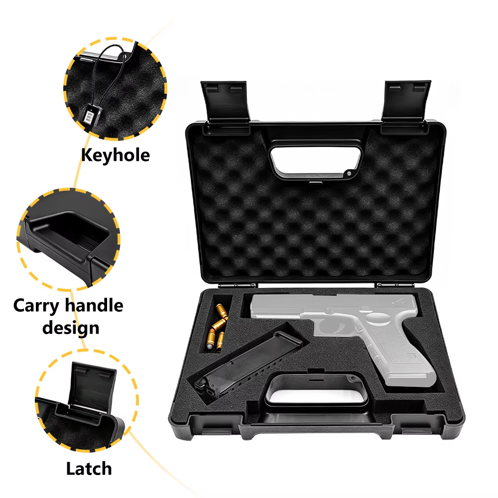 Estuche rígido impermeable para pistola de espuma y cargadores - imagen 2