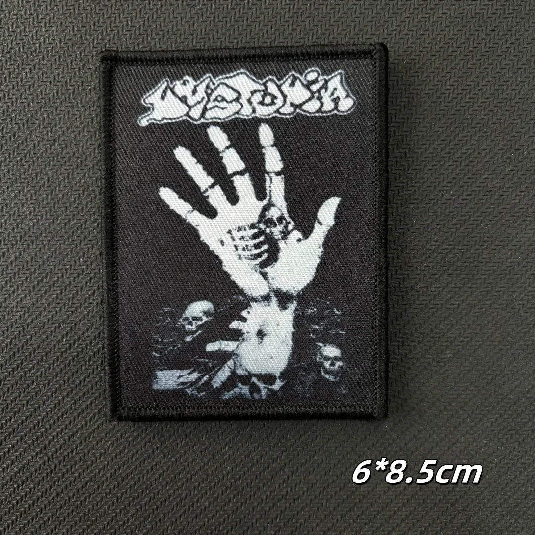 Parche táctico moral Punk Rock bordado gancho bucle para mochila - imagen 4
