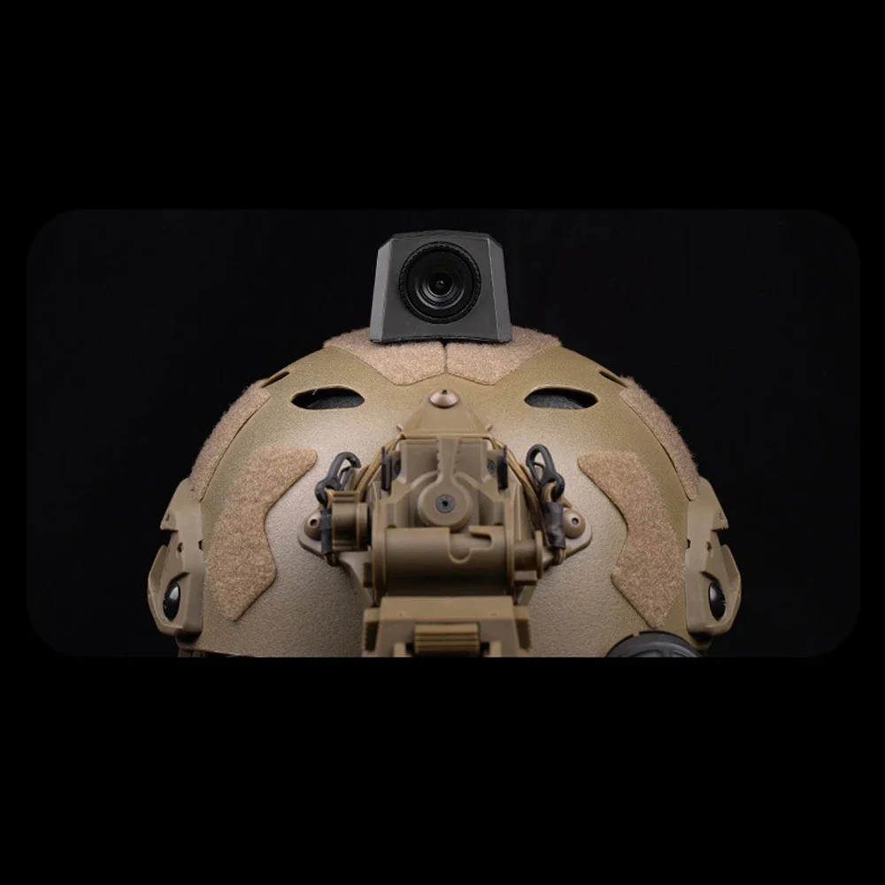Soporte cámara acción casco – Adhesivo Airsoft Paintball - imagen 4