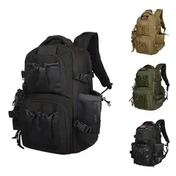 Mochila táctica MOLLE impermeable para senderismo y camping