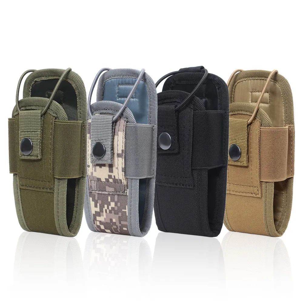Funda walkie talkie MOLLE riñonera táctica con bolsillo portátil - imagen 2