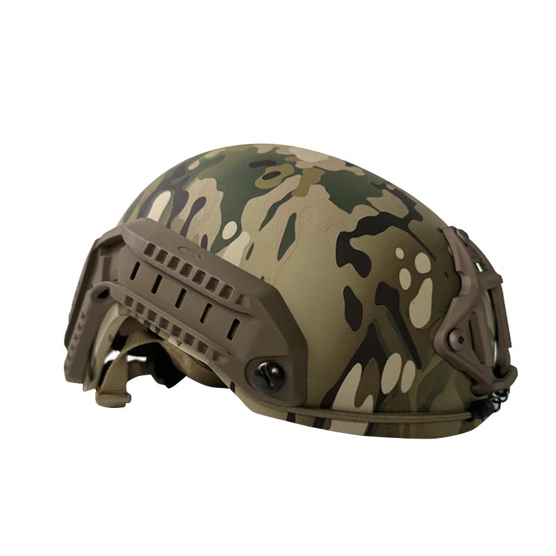 EvolutionGear Casco táctico MC Multicam marítimo protector para caza - imagen 4