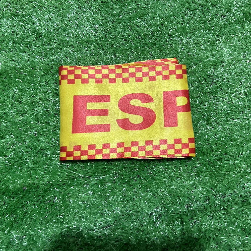 SKY FLAG bufanda España doble cara satén impresión bandera fútbol