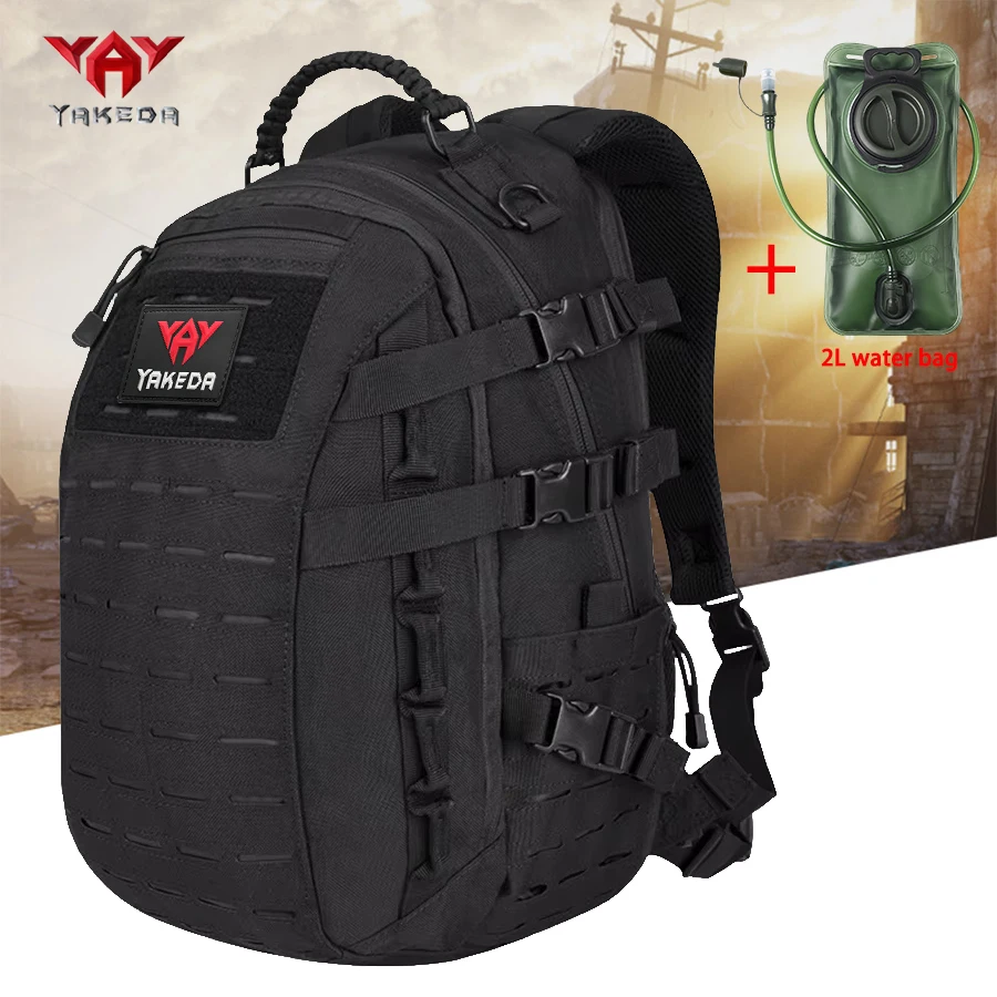 YAKEDA Mochila táctica expandible con sistema de hidratación - imagen 2