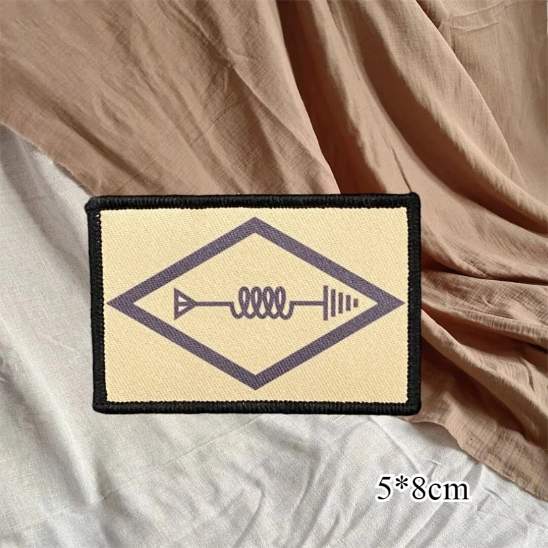 Parche con diseño de operador de Radio