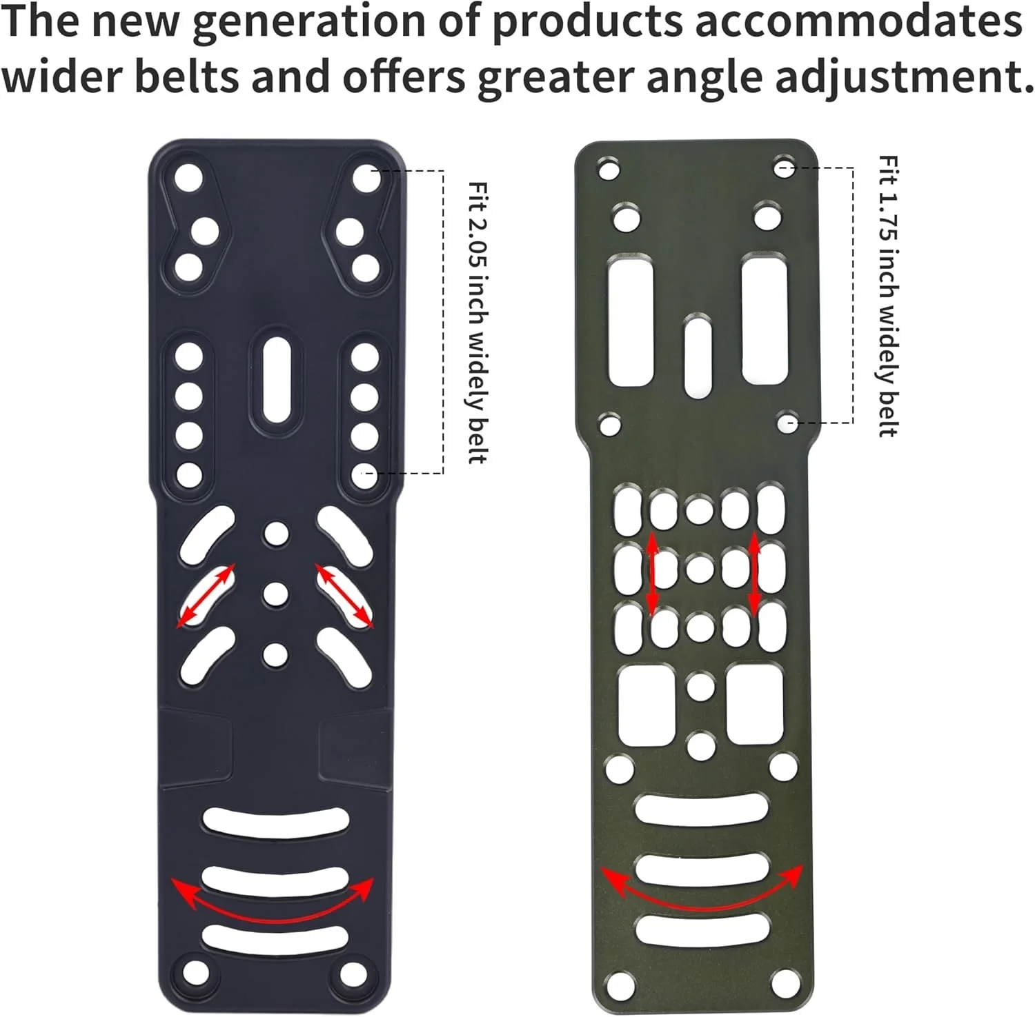 QLS adaptador funda pistola táctica MOLLE cinturón