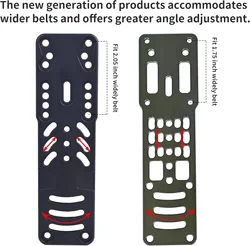QLS adaptador funda pistola táctica MOLLE cinturón