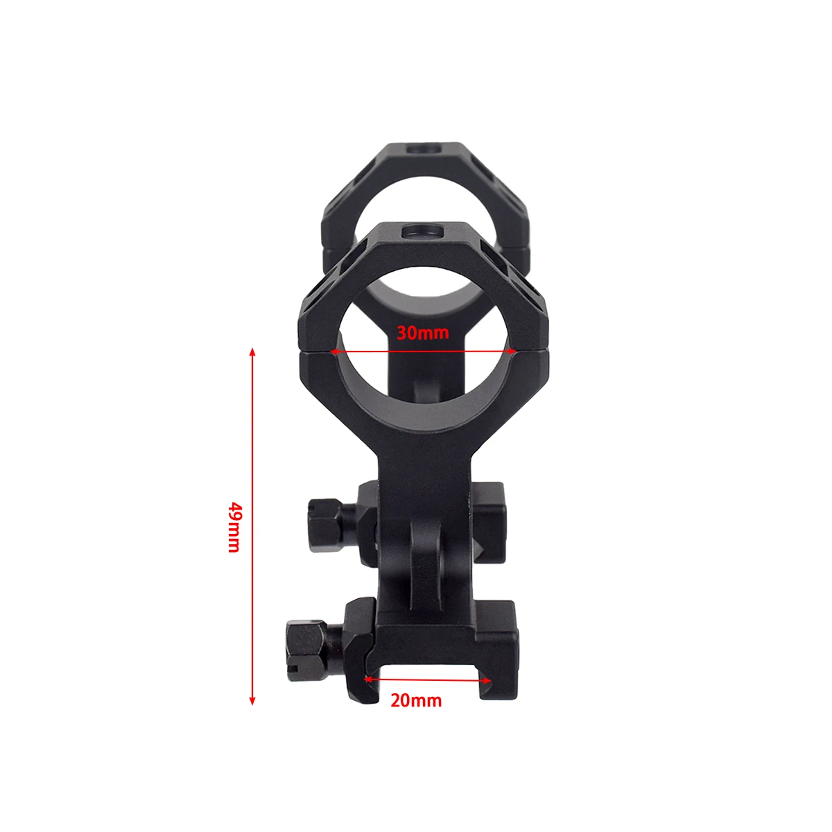 Geissele Montura Cantilever Táctica AR15 AK47 Picatinny QD - imagen 2