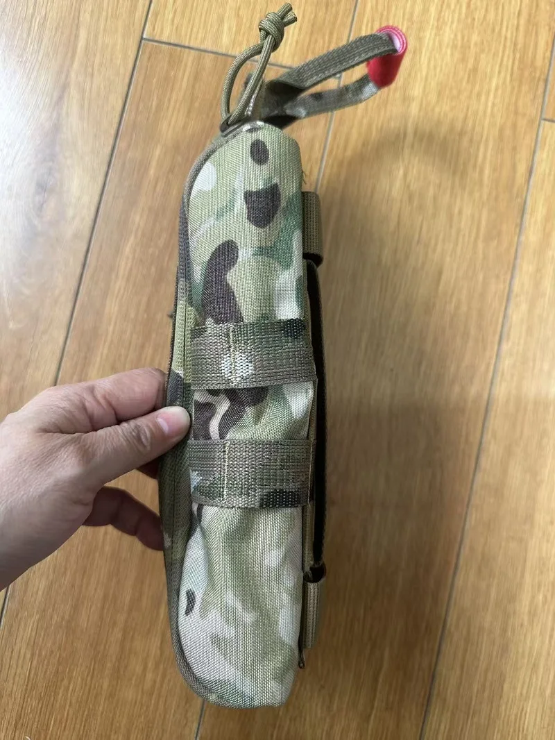 Botiquín táctico MOLLE largo médico para aire libre y supervivencia - imagen 5
