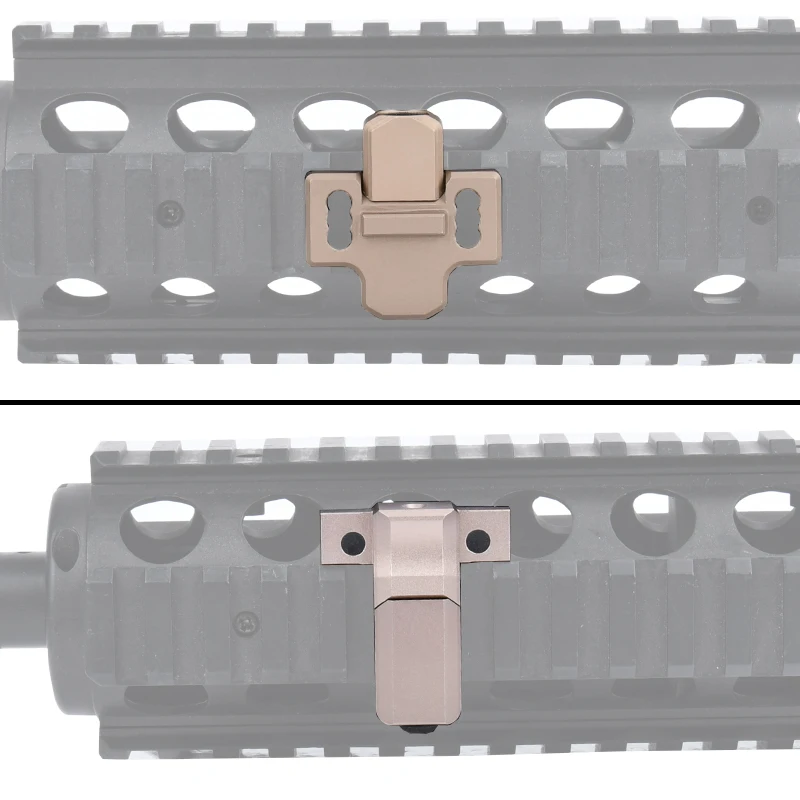 WADSN ARIS montaje offset para linterna SureFire M300 M600 - rail 20mm - imagen 2
