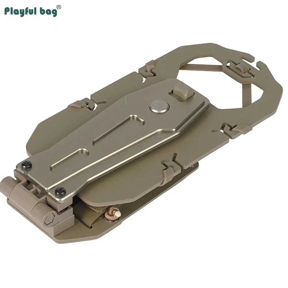 Chaleco táctico MOLLE con soporte giratorio para móvil 360° - imagen 5