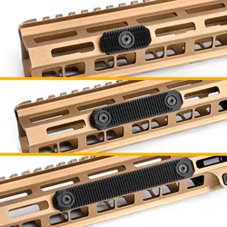 Paneles protectores de carril M-LOK en nailon para airsoft