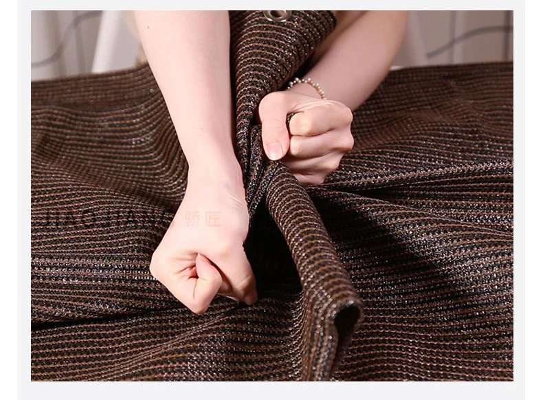 Vela instalada en estructura de balcón