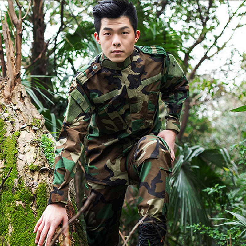 Chaqueta táctica camuflaje hombre resistente ripstop para Airsoft - imagen 5