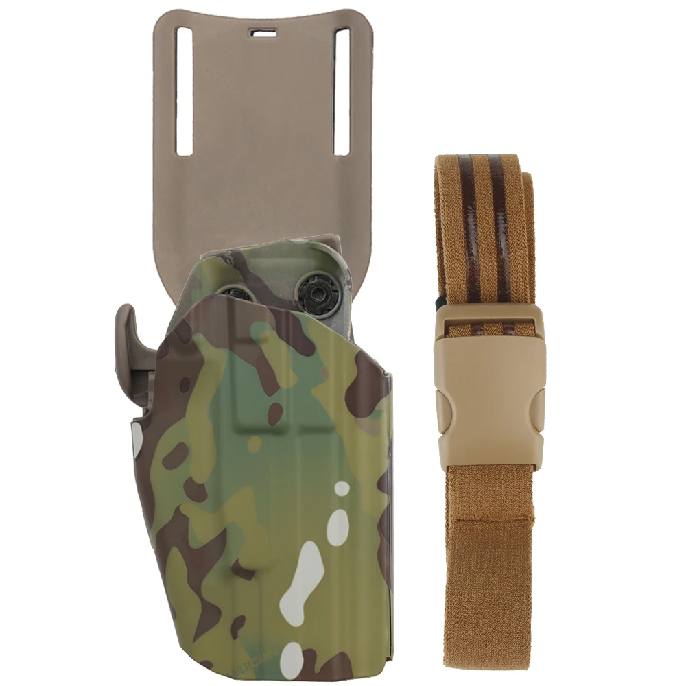 Funda táctica retención rápida – Pierna y cinturón Glock 17/19 Sig P226 - imagen 4