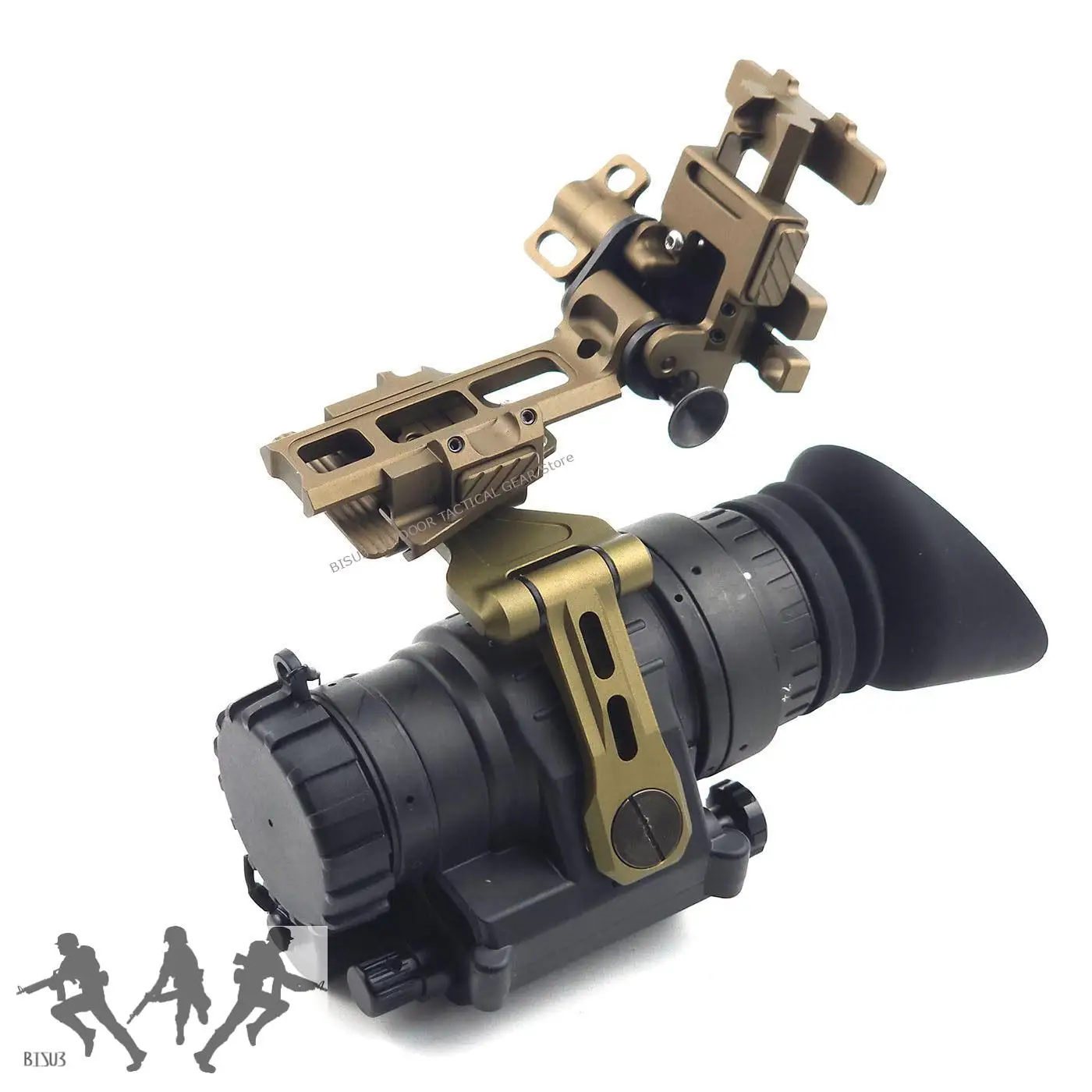 NI Al-pha NVG soporte cola de golondrina ultraligero liberación rápida - imagen 3