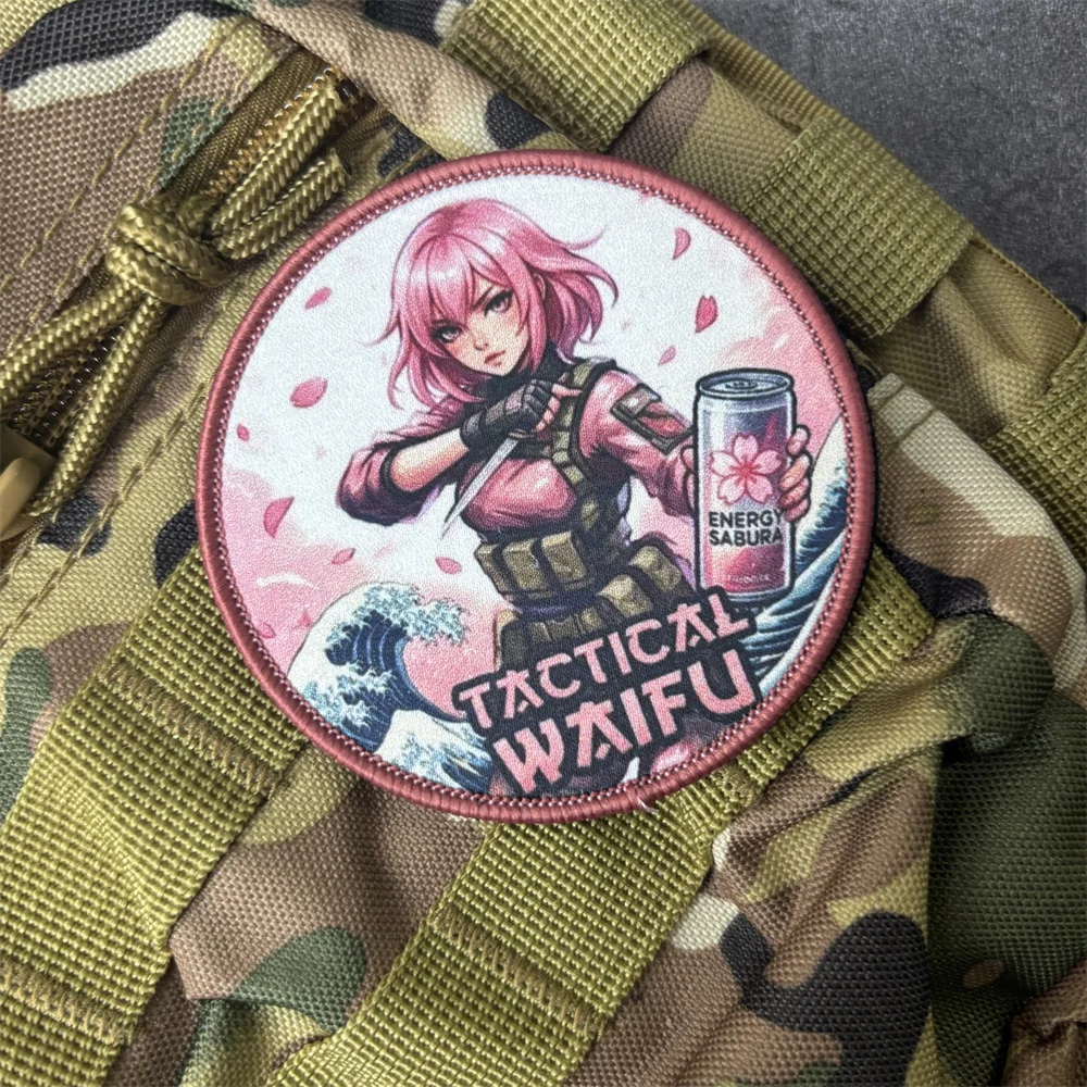 Parche táctico militar con gancho y bucle para ropa y mochila - imagen 3