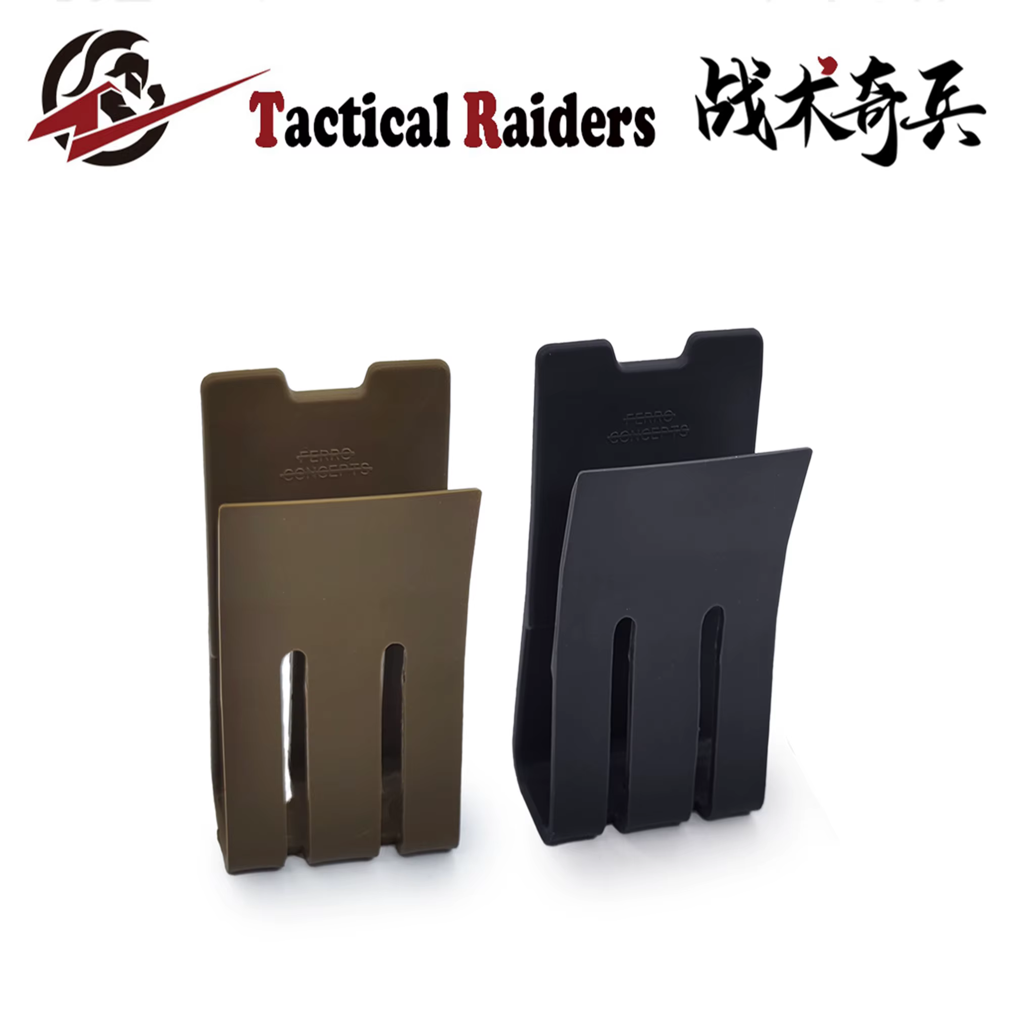 Ferro Concepts porta cargadores MAG ABS con clip duro MOLLE inserto - imagen 3