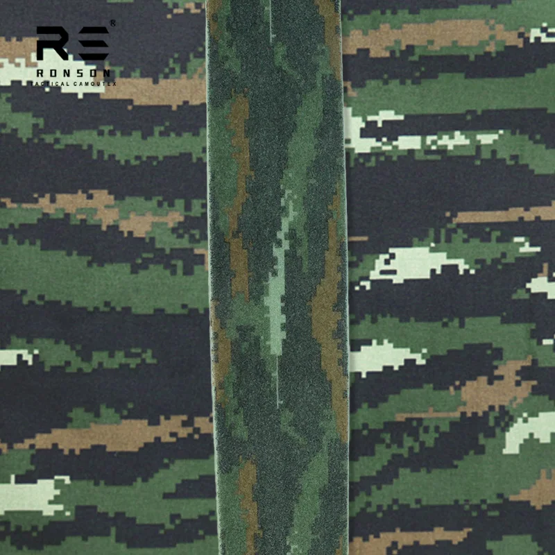 Cinta de sujeción Velcro camuflaje nailon impreso táctica - imagen 4
