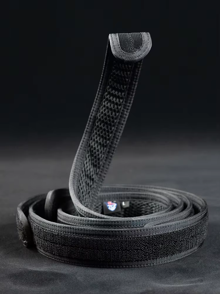 Cinturón táctico de nailon ajustable corto con velcro interior - imagen 2