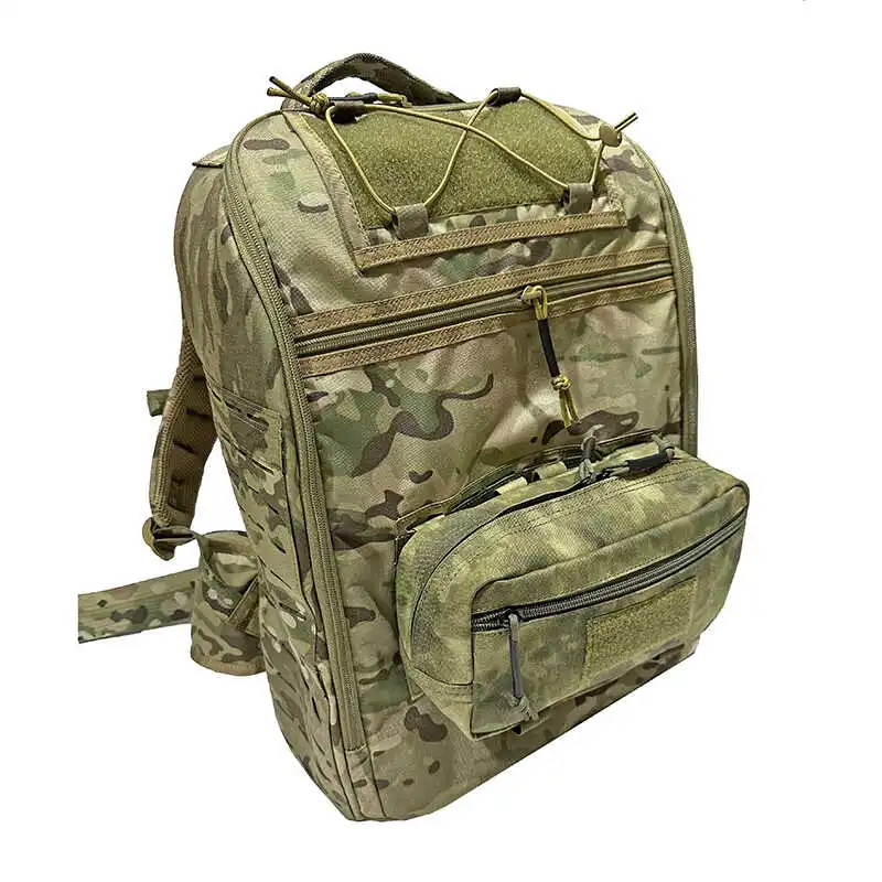 TCmaoyi Mochila táctica con bolsa de hidratación para senderismo - imagen 4