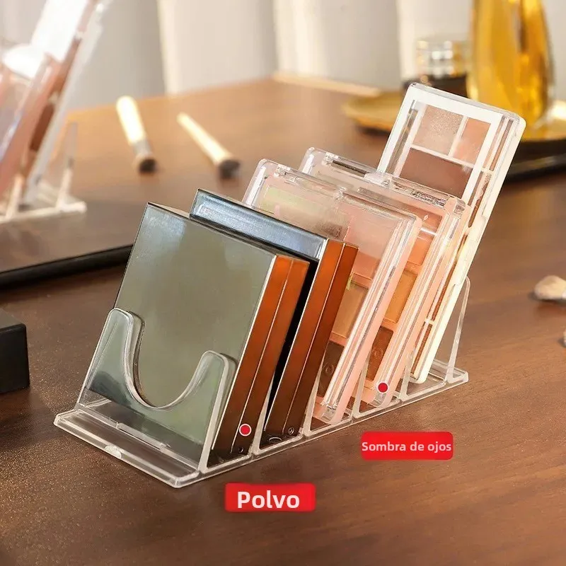 Organizador de cosméticos con bandeja para maquillaje y divisores - imagen 3