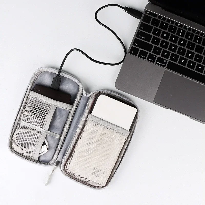 Organizador MOLLE para cables y auriculares – Bolsa táctica ripstop - imagen 3