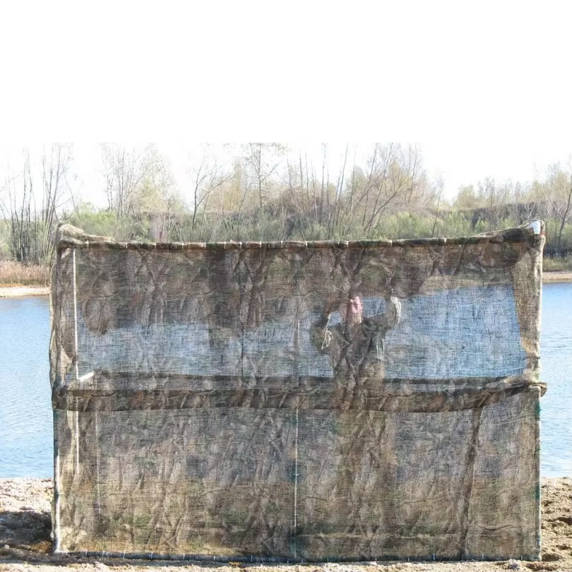 Red de camuflaje militar 3D transparente caza acampada toldo - imagen 3