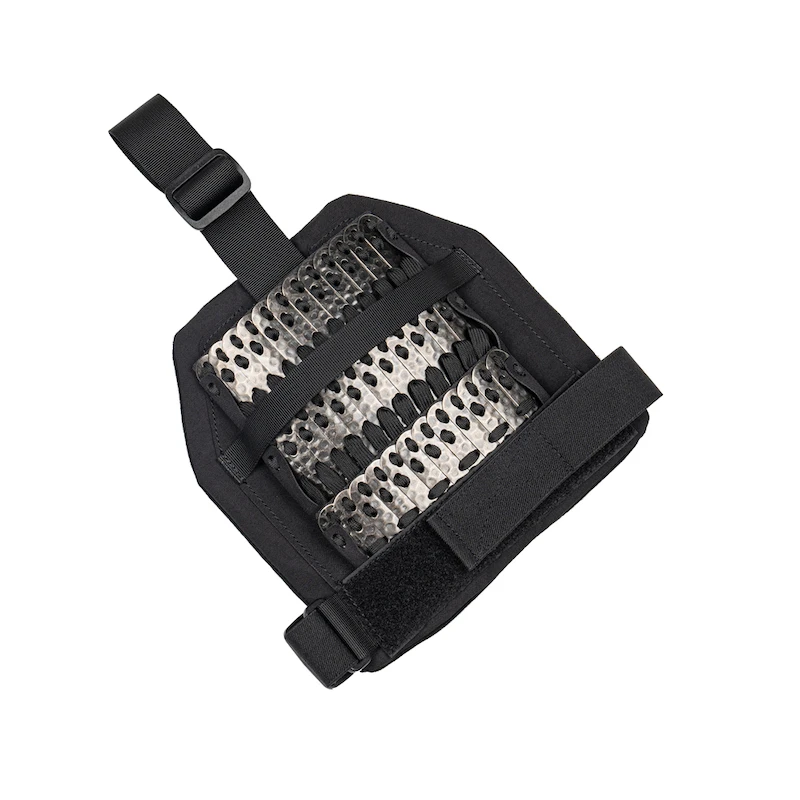 Hombrera táctica en nailon – Protección hombro MOLLE ajustable - imagen 4