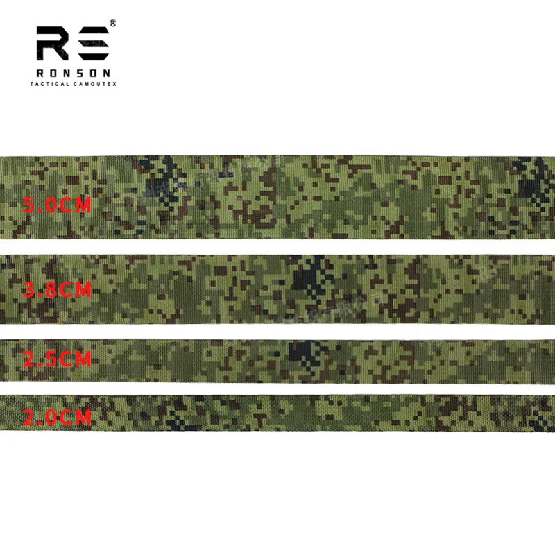 EMR Rusia Correas tácticas de nailon Pixel Digital Woodland camuflaje - imagen 2