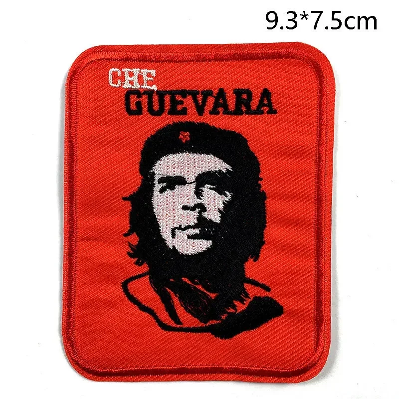 Parche bordado Che Guevara cubano – cara clásica para planchar - imagen 5