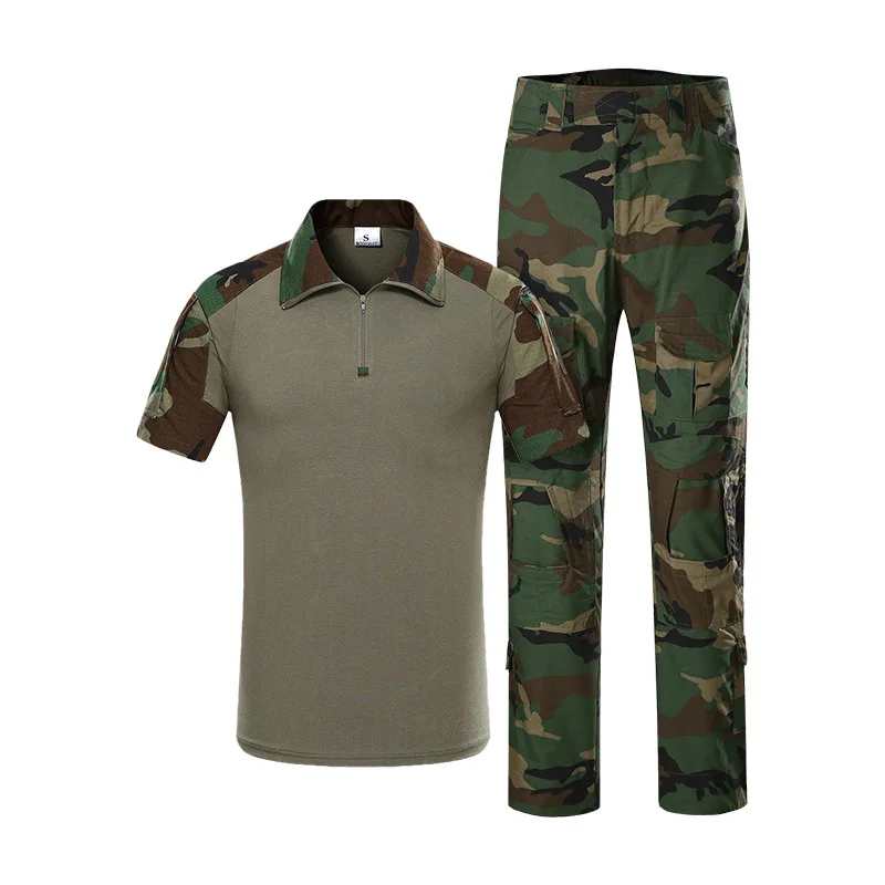 Traje táctico camuflaje manga corta para Airsoft y Paintball - imagen 5