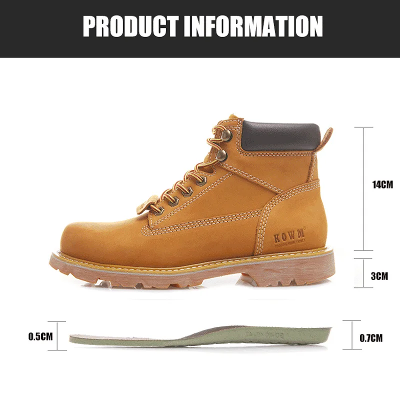 Acabado de la bota y materiales