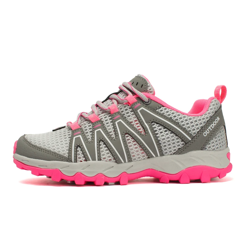 HIKEUP Zapatillas de senderismo - hombres y mujeres, malla transpirable