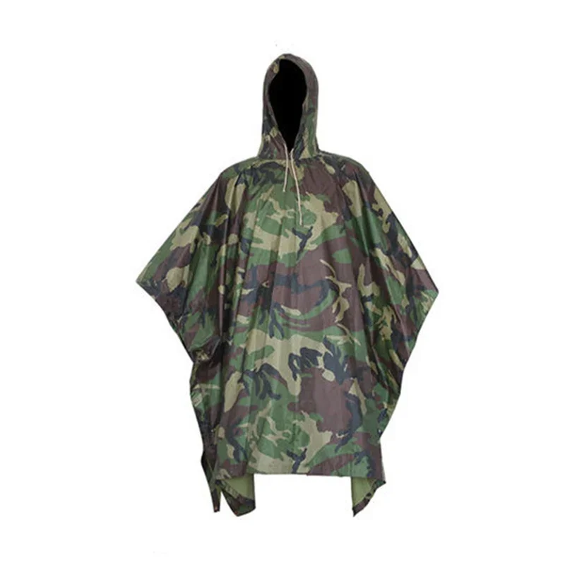 Chaqueta impermeable militar camuflaje táctica para lluvia