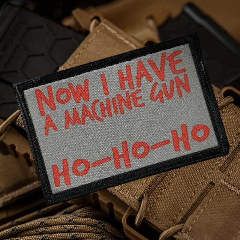 Parche táctico Die Hard divertido gancho y bucle para mochila - imagen 3