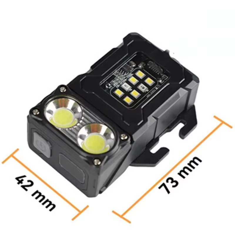 Luz de trabajo táctica EDC IP45 portátil con clip MOLLE - imagen 5