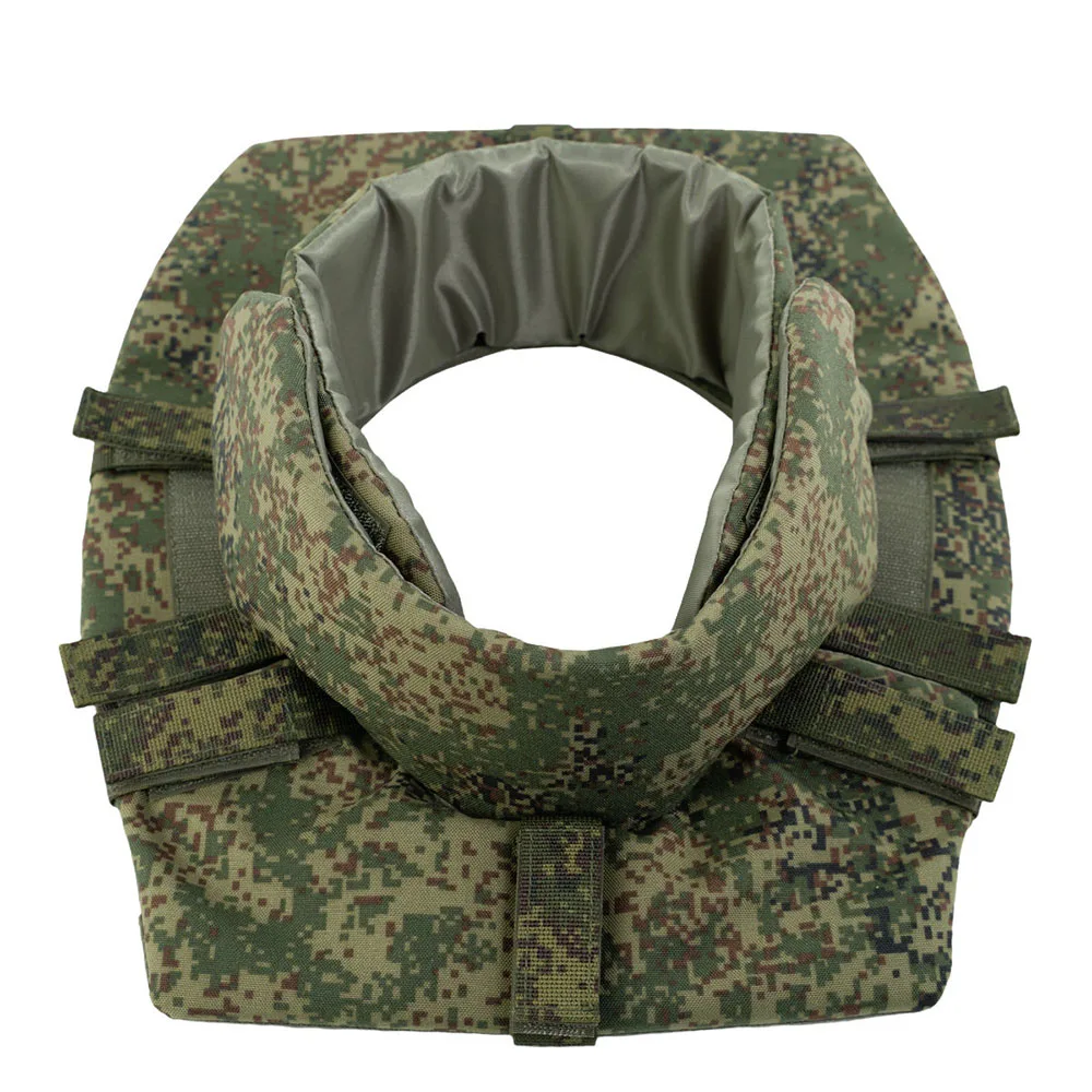 Protector de cuello táctico ajustable EMR para chaleco Molle - imagen 5