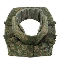 Protector de cuello táctico ajustable EMR para chaleco Molle