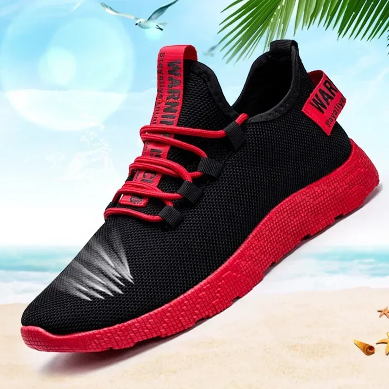 Zapatillas de malla con cordones antideslizantes vulcanizadas - imagen 5