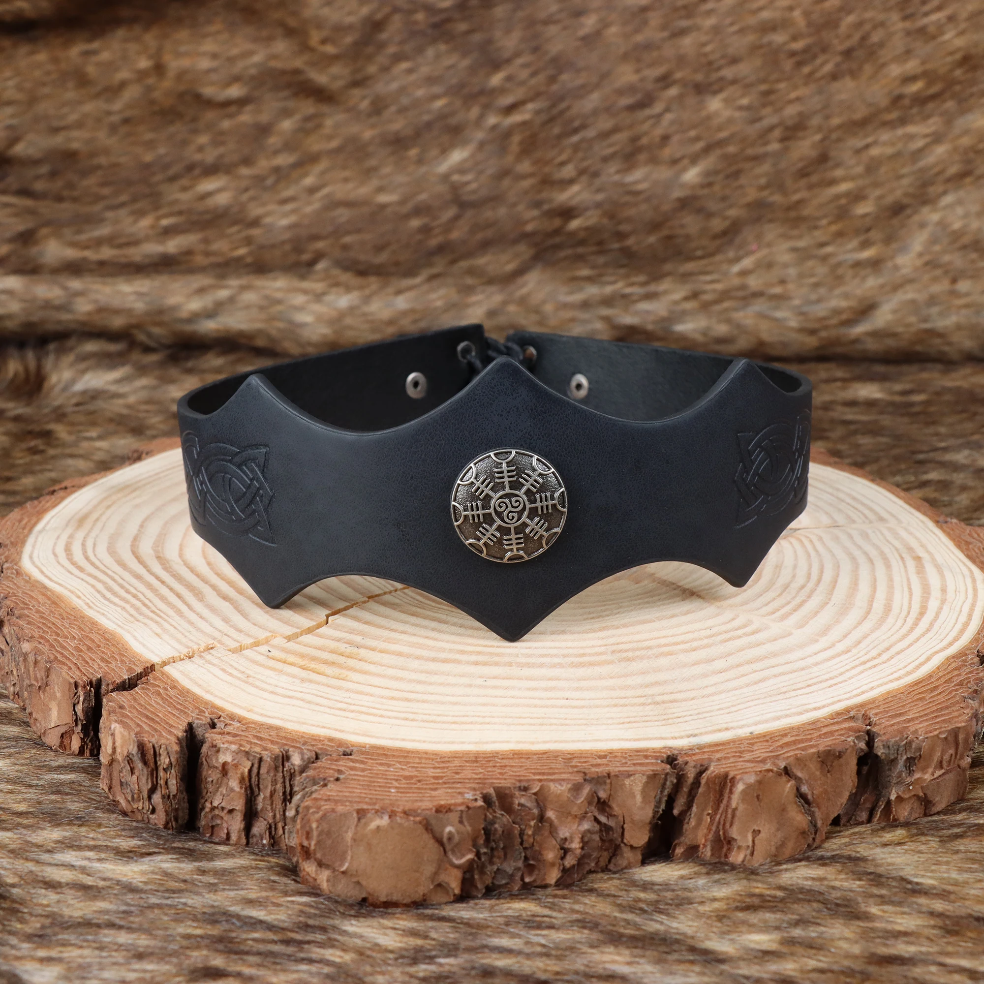 Diadema vikinga Medieval unisex para cosplay y Halloween - imagen 5