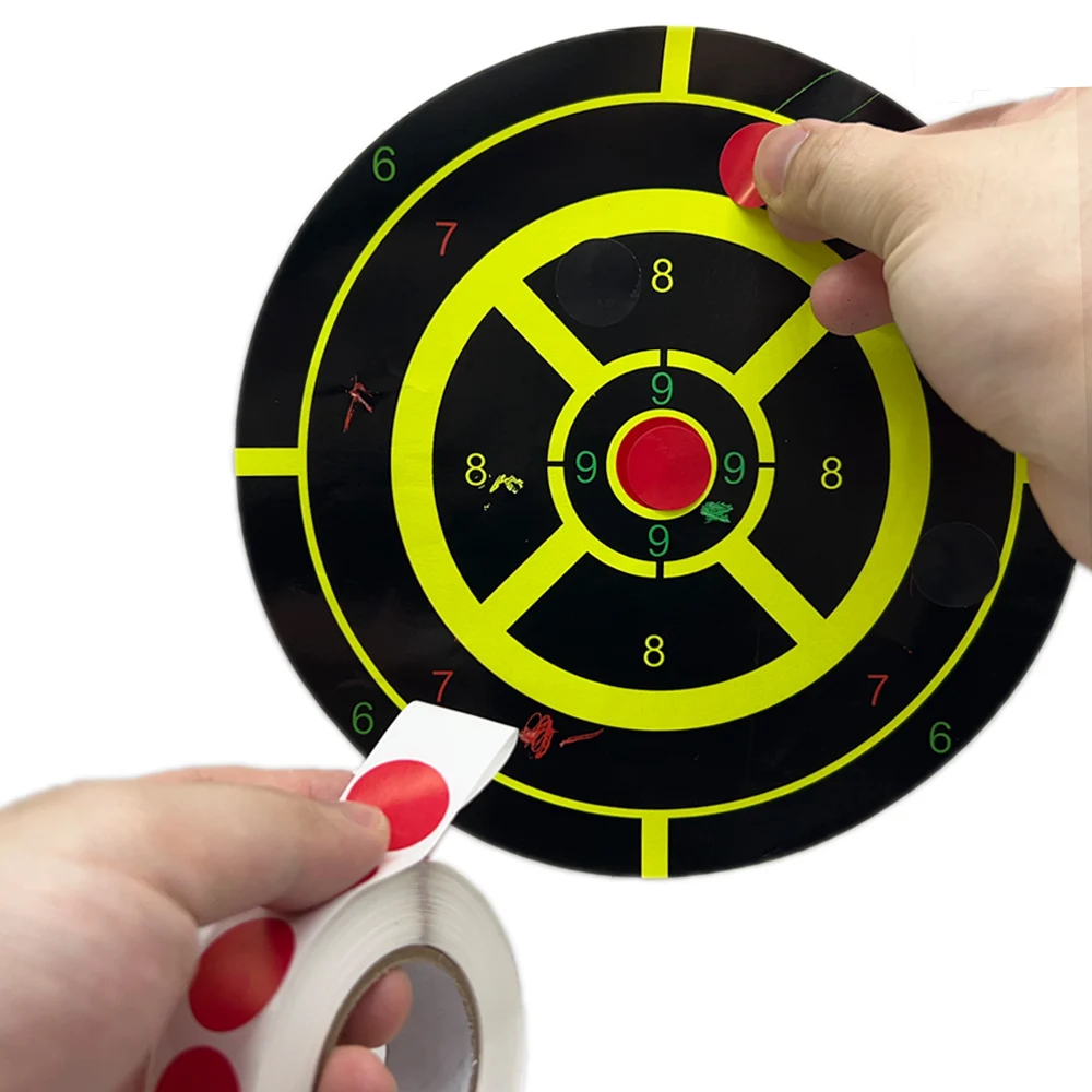 Pack de 1000 pegatinas bullseye