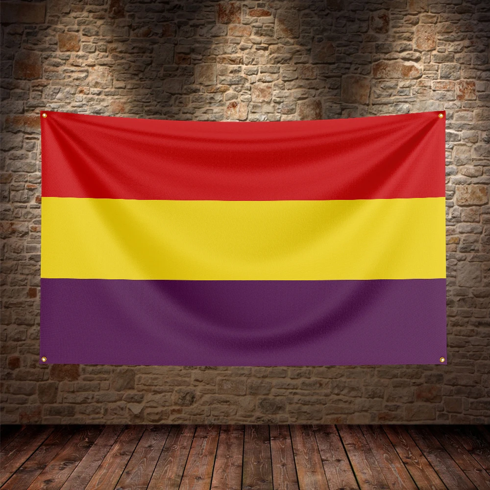 Bandera de la Segunda República Española para decoración - imagen 5