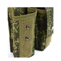 Bolsa de revista táctica MOLLE EMR camo Oxford capa reforzada
