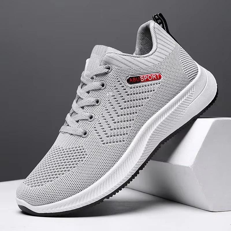 Zapatillas running hombre ligeras transpirables para correr y caminar