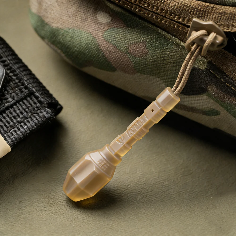 Tiradores de cremallera antideslizantes EDC para mochilas - imagen 2