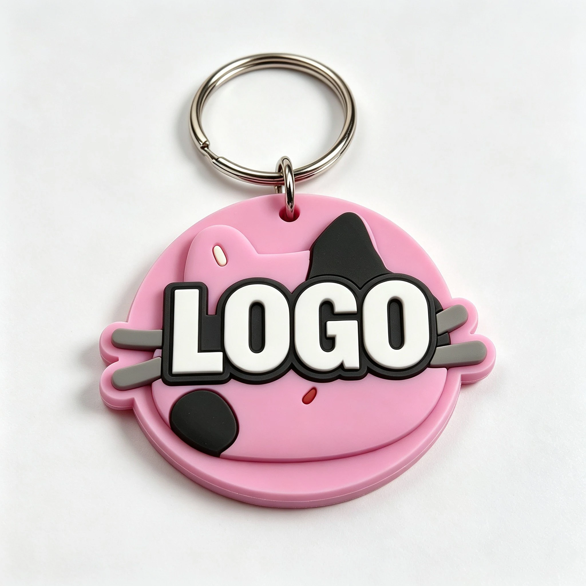 Llavero PVC personalizado con agarre táctico para regalo de empresa - imagen 3