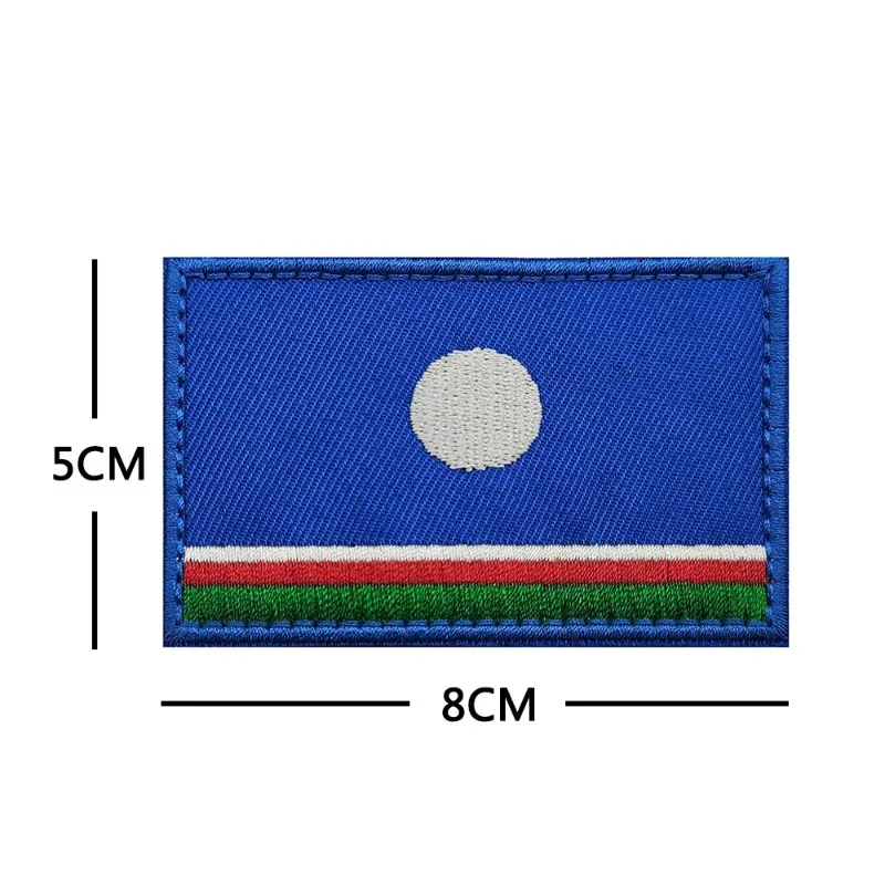 Parche bordado insignia Yakutia – Banderín táctico bordado - imagen 5