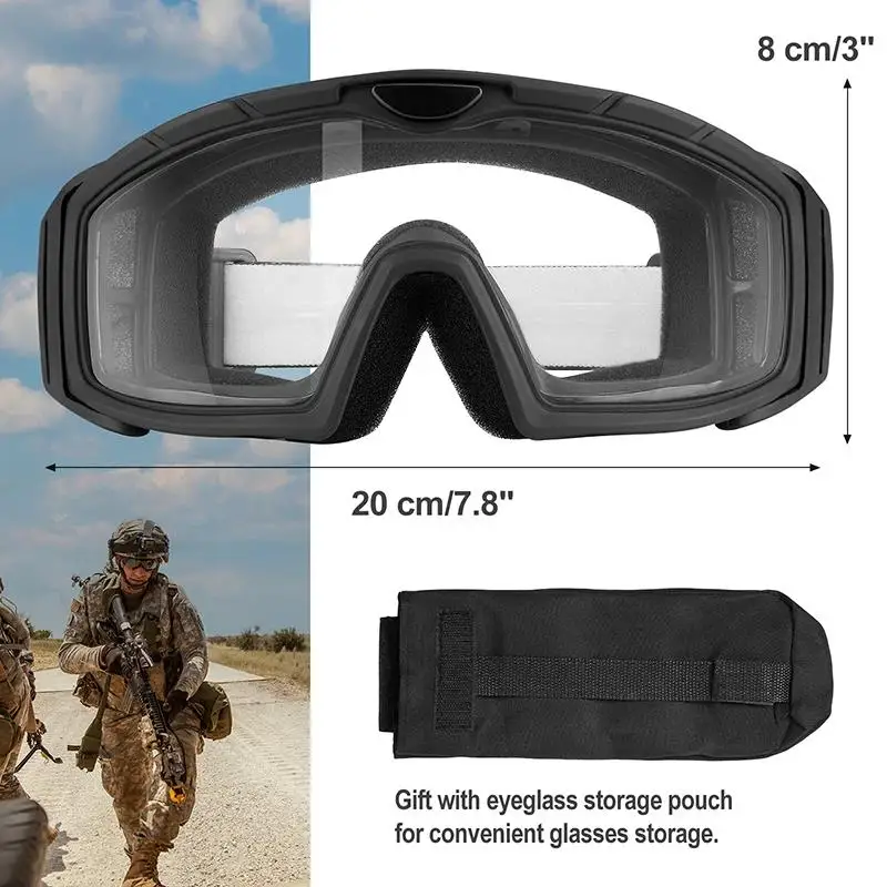 OneTigris gafas tácticas antiniebla con lentes intercambiables OTG - imagen 5